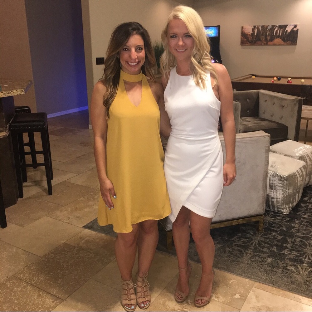 Lulus yellow dress- xs